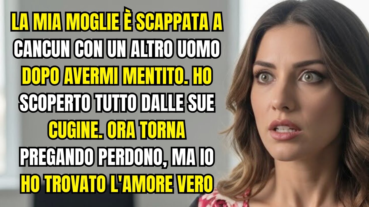 "Ho bisogno di spazi", ha detto. Poi l'ho vista in bikini a Cancun con un altro. [Karma]