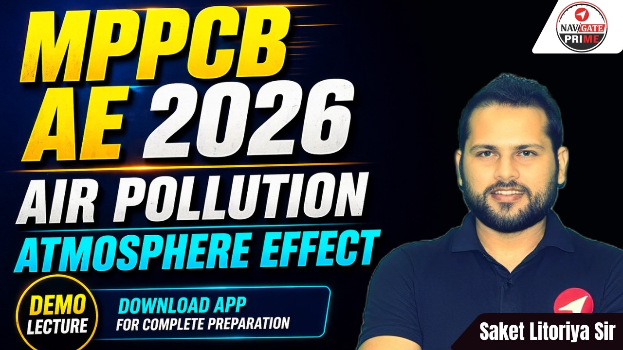 MPPCB-AE Environment 2026 | Air Pollution &rarr; Atmospheric Impact | #MPPCBAE2026 #airpollution