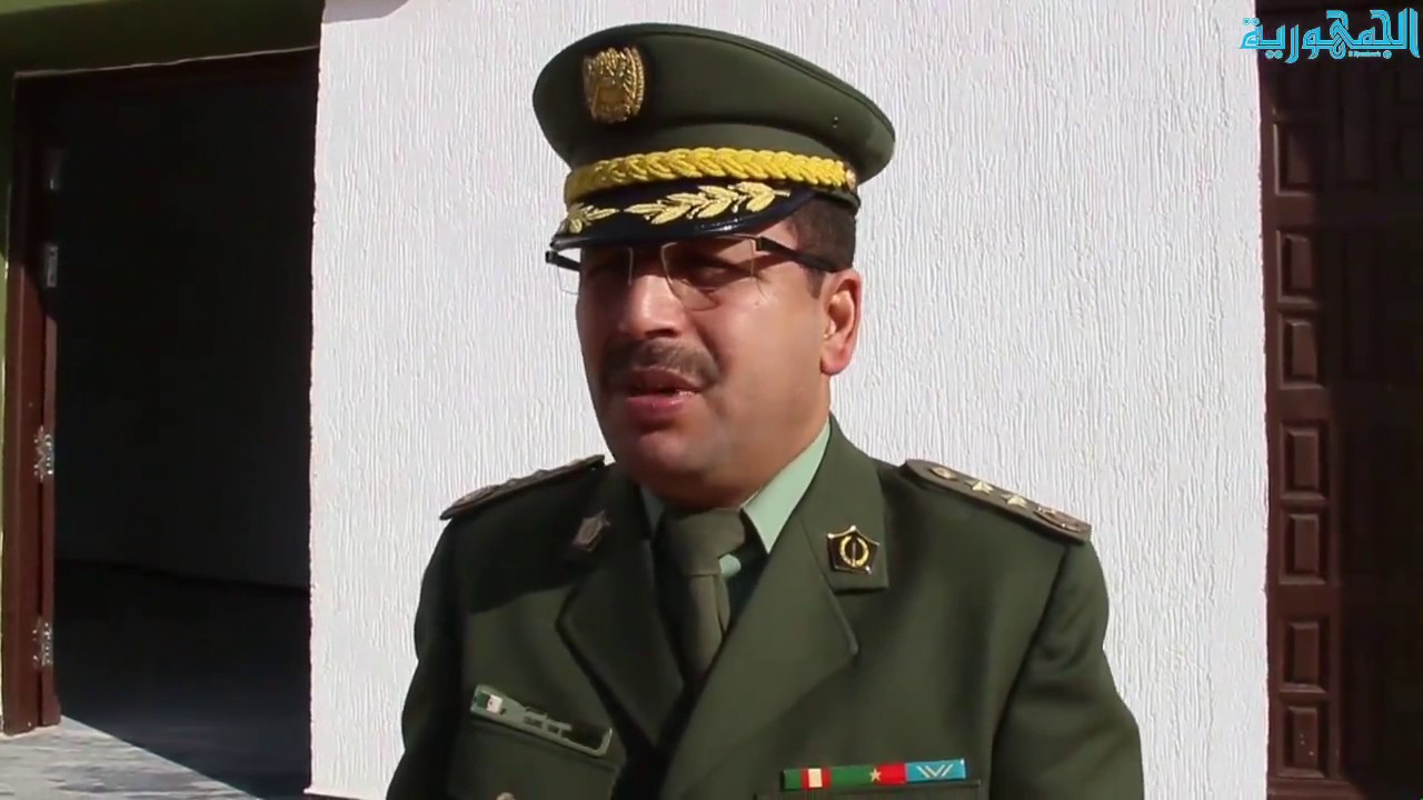 ندوة صحفية بالناحية الجهوية الثانية للدرك الوطني بوهران