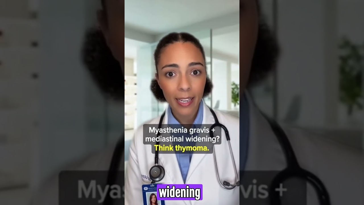 Диагностика тимомы #usmle