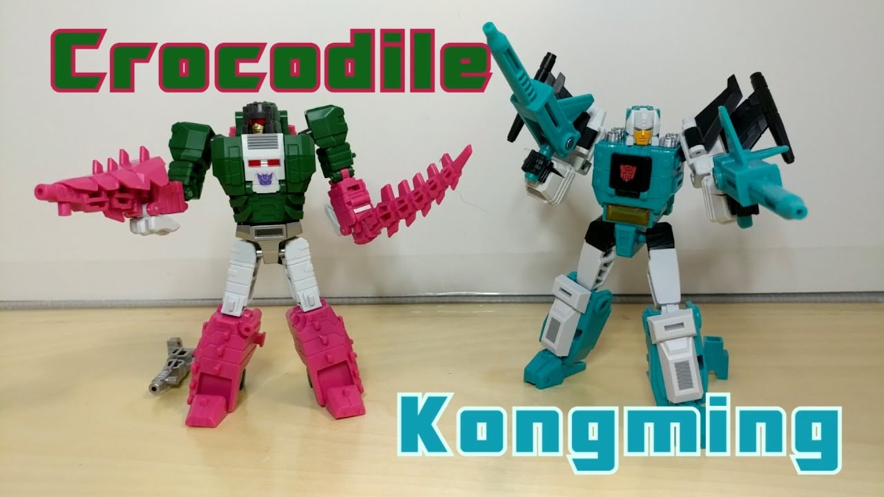 #184 MechFansToys CROCODILE (SKULLCRUNCHER) & KONGMING (BRAINSTORM) Review