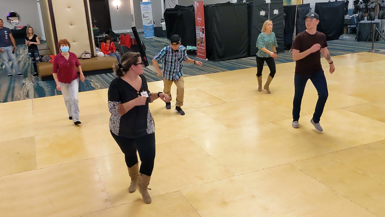 Chilly Cha Cha line dance @ UCWDC Worlds; 7 January 2022