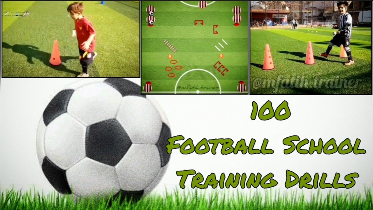 100 Football School Training Drills(Futbol Okulu Çalışmaları)