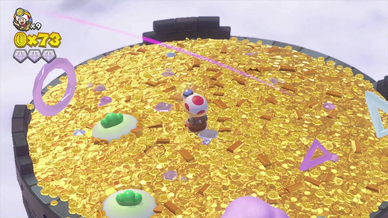 Captain Toad: Treasure Tracker ~ Episode 1 - Level 18: Wingo's Watchtower