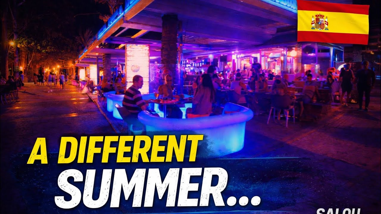 SPAIN NIGHTLIFE 2021 [4K]  Pubs & restaurants 🌴 Salou, Catalonia, Spain 🌴 [Pt.2 ]  Dji Pocket 2