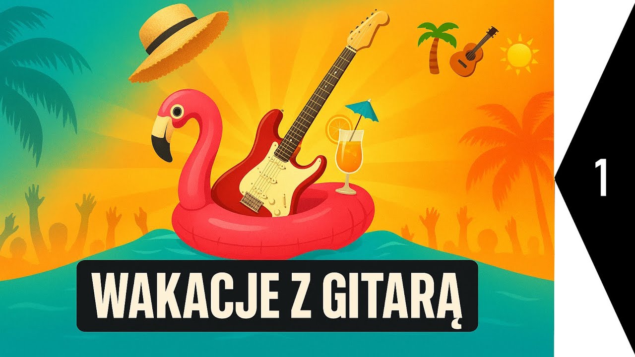 Interwały proste na gitarze 🔍 Ogarnij je wizualnie | Wakacje z Gitarą #1