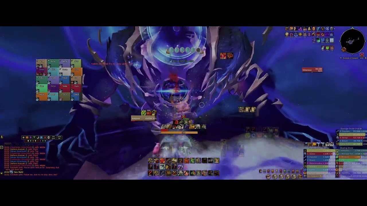 Mythic Dimensius (Warrior Protection POV)