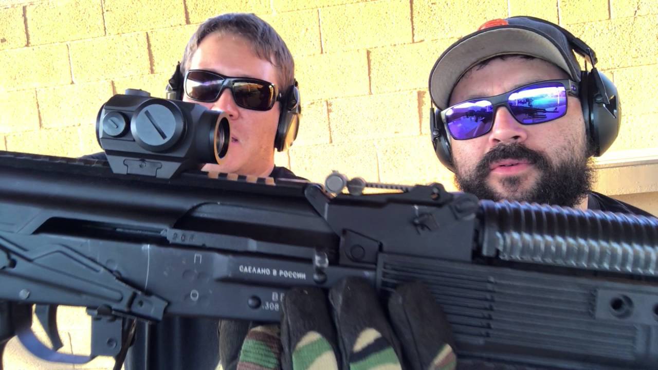 VEPR 1V 7.62x39 & .308 at 500 Yards Un-Magnified