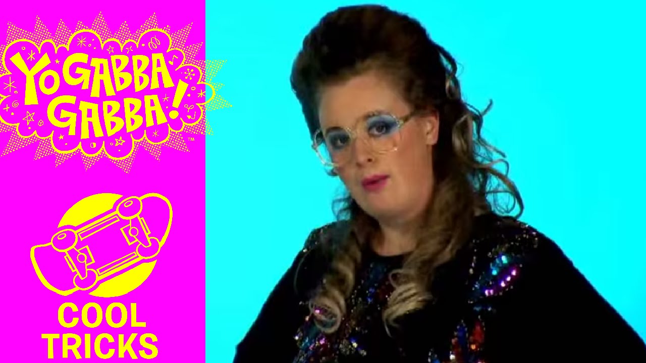 Leslie Hall - Cool Trick - Unaired Exclusive - YO GABBA GABBA