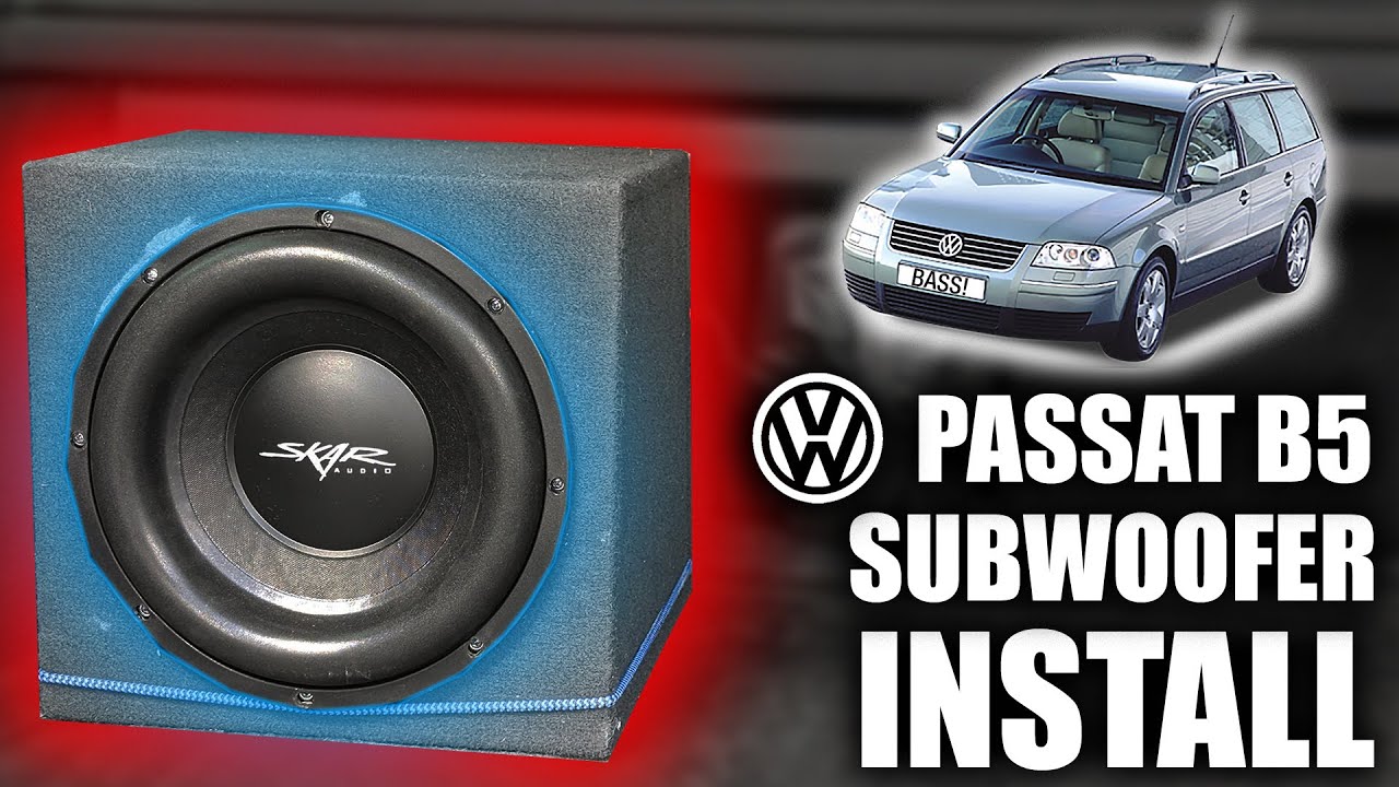 VW Passat B5/B5.5 Subwoofer Install