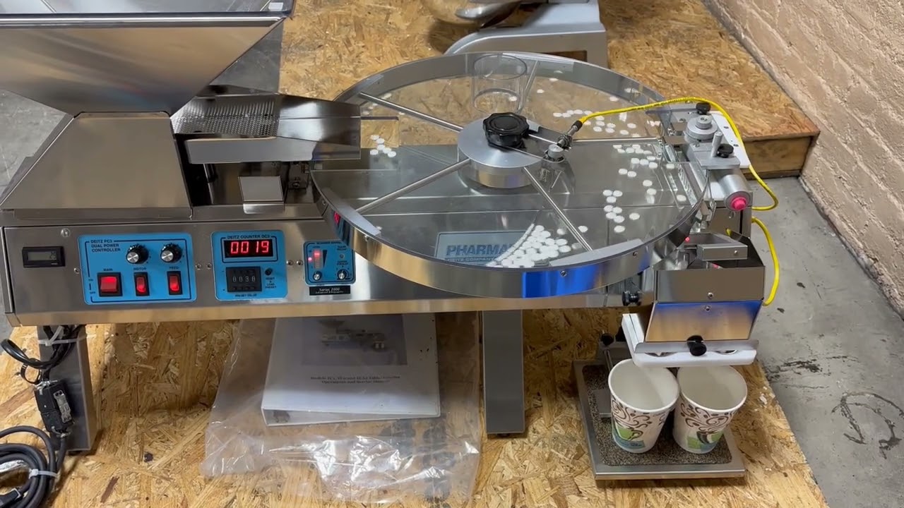 FEC# 4020-36 - Pharmafill Electronic Tablet / Capsule Counting Machine, Model TCA2-R