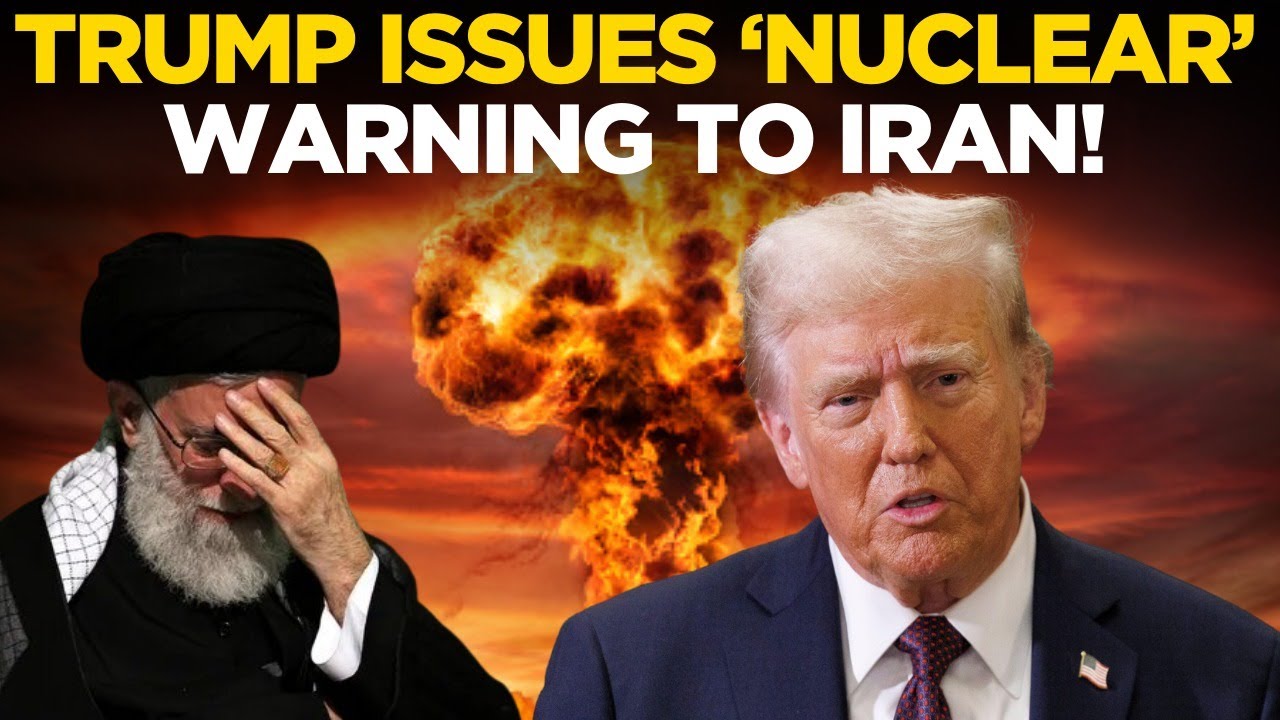 Trump Live: US President Donald Trump Sends CHILLING WARNING to Iran from Oval Office | Trump LIVE