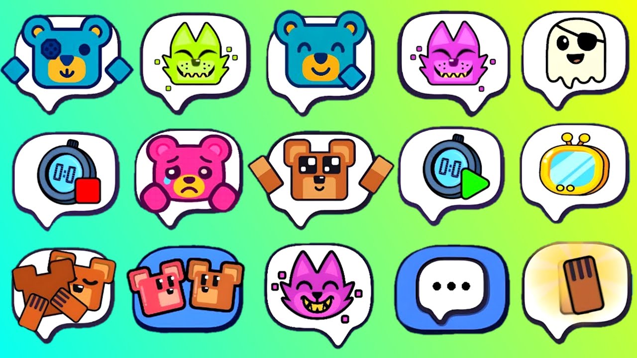 ALL HIDDEN EMOTES!! FINDING GHOST STICKERS UPDATE 12.1.0 Super Bear Adventure Gameplay Walkthrough! 