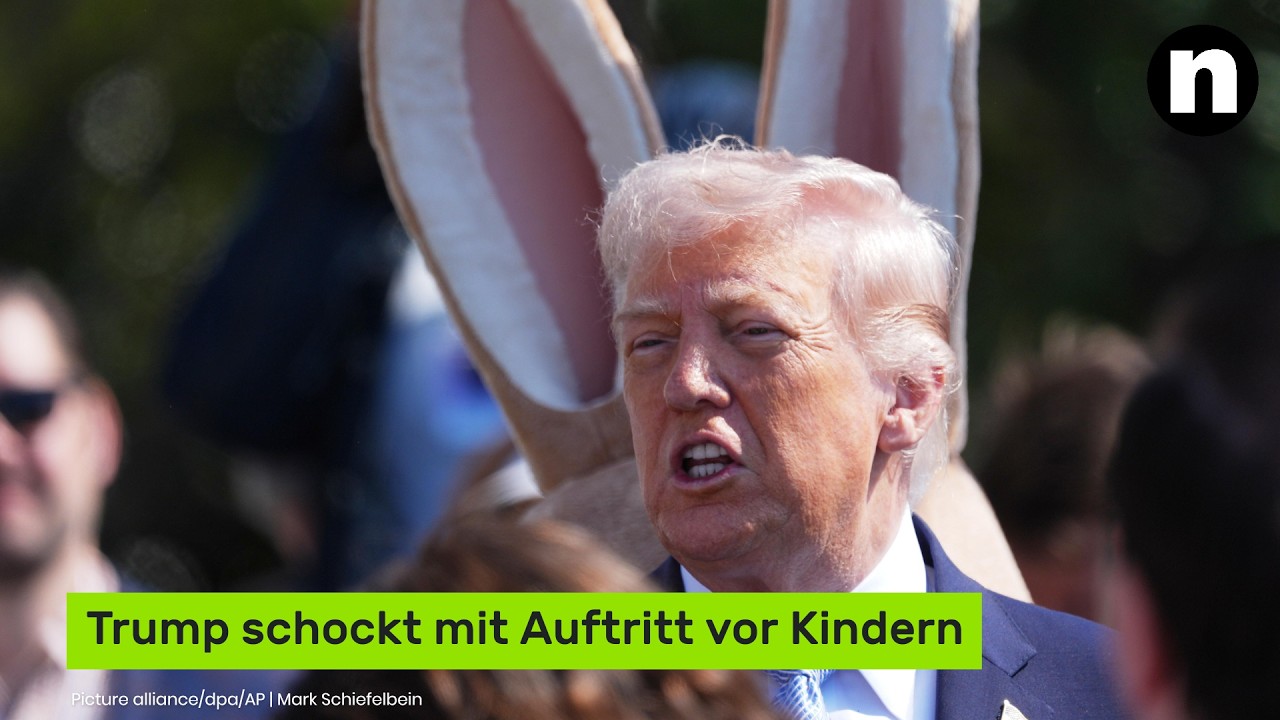 Trump schockt mit Auftritt vor Kindern
