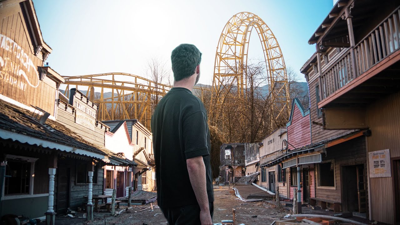 QUE FONT-ILS DANS CE PARC D'ATTRACTION ABANDONNE ? ( Urbex )