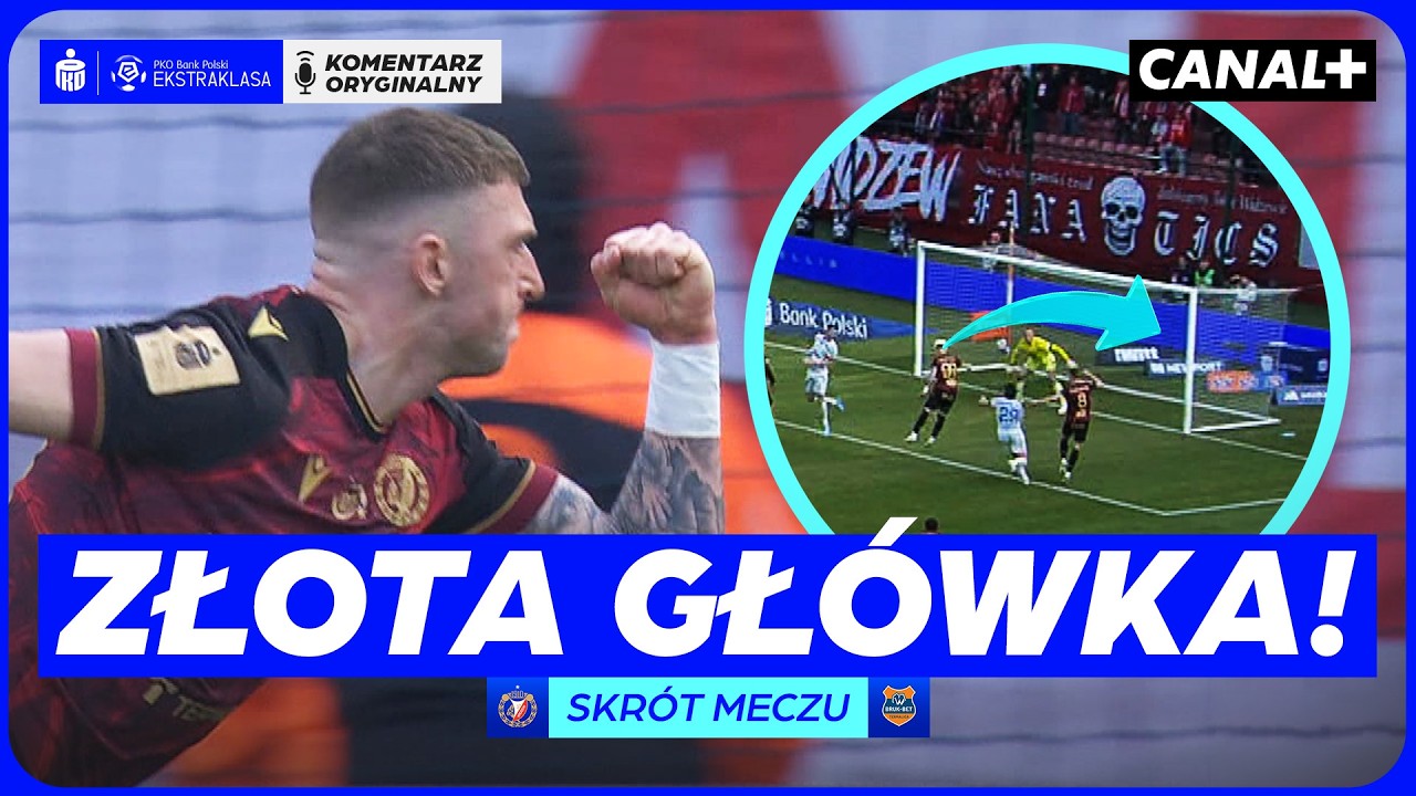BERGIER BOHATEREM ŁODZI! WIDZEW UTRZYMUJE NADZIEJĘ! WIDZEW - BRUK-BET, SKR&Oacute;T MECZU