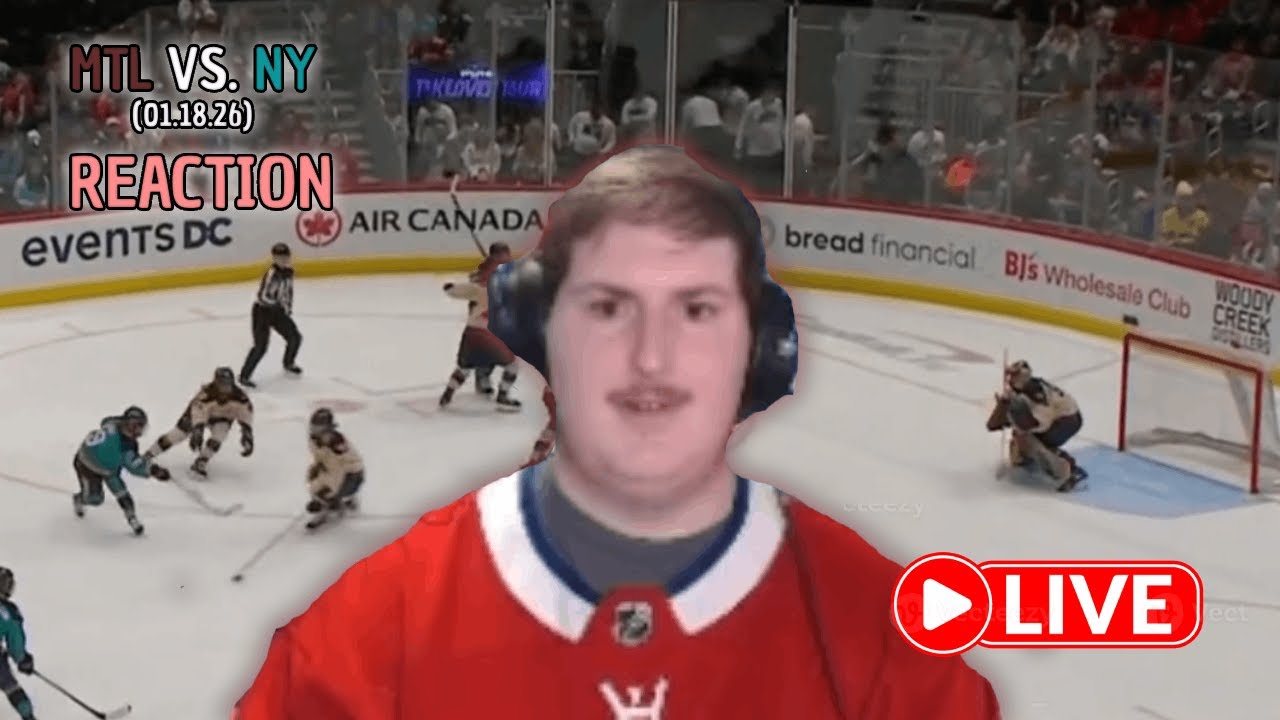 PLEASE CLUTCH, CAPTAIN CLUTCH | MTL@NY LIVE Reaction (01.18.26)