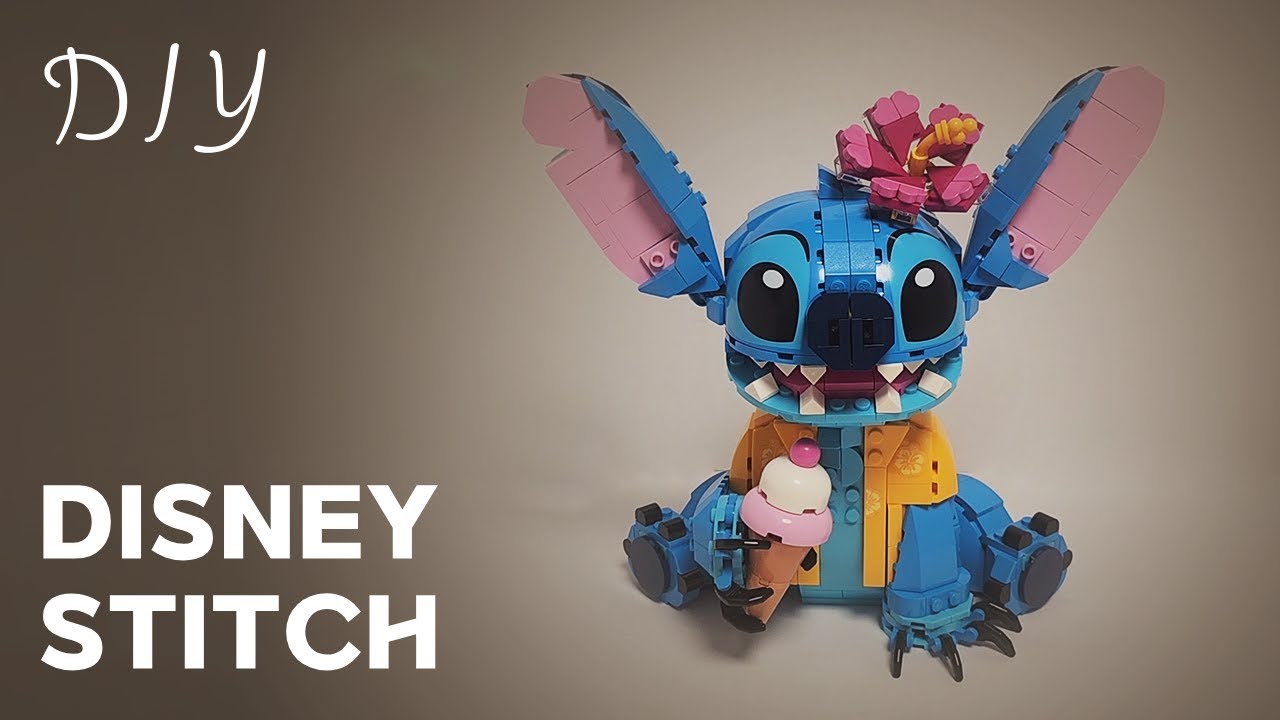 [DIY] 레고 디즈니 스티치 만들기 ㅣ LEGO DISNEY STITCH DIY