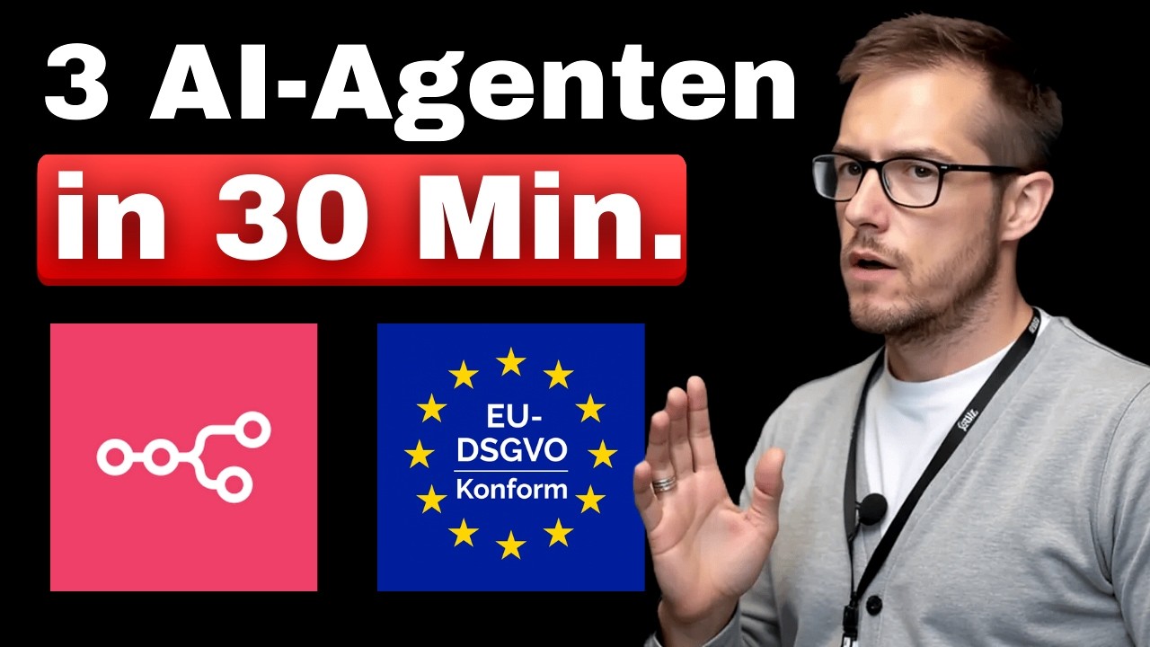 Diese 3 KI-Agenten Automatisieren ALLES – 100 % DSGVO-konform