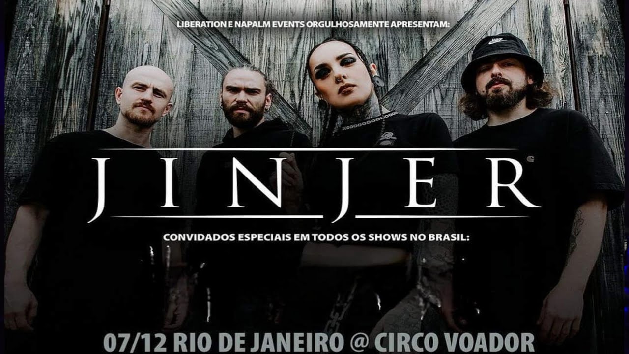 JINJER - Full Live - Circo Voador - Rio de Janeiro