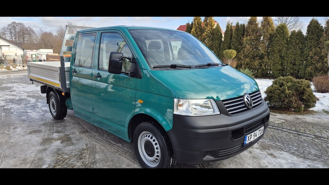 Volkswagen T5 doka brygadówka