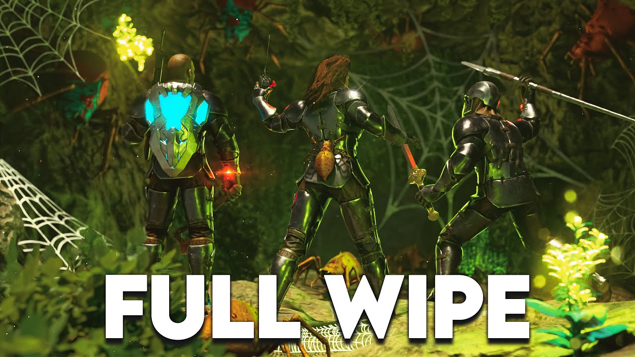 How a 50,000 Hour Tribe Survived 500 Days in Spider Cave - a Full Ark Wipe Story