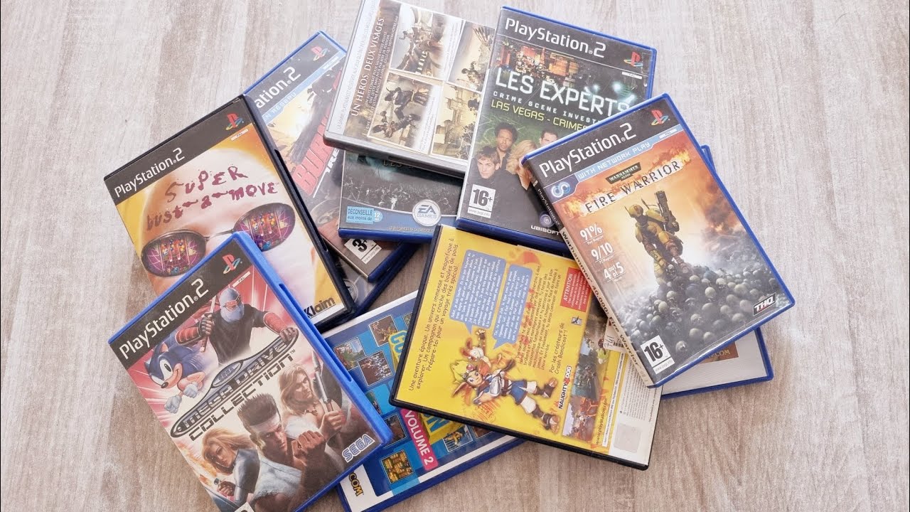 ma petite collection playstation 2