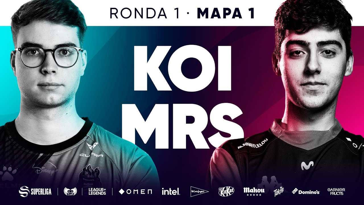 Finetwork Koi VS Movistar riders - CUARTOS - MAPA 1 - SUPERLIGA - PRIMAVERA 2022 - LEAGUE OF LEGENDS