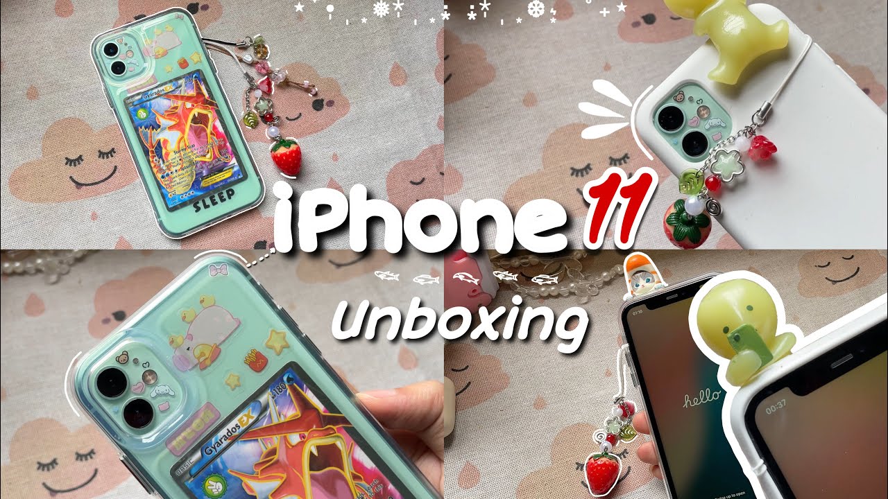 iPhone 11 Green mint🌵 Unboxing (2hand) + Shopee Haul🍄| Aesthetic vlogs✨