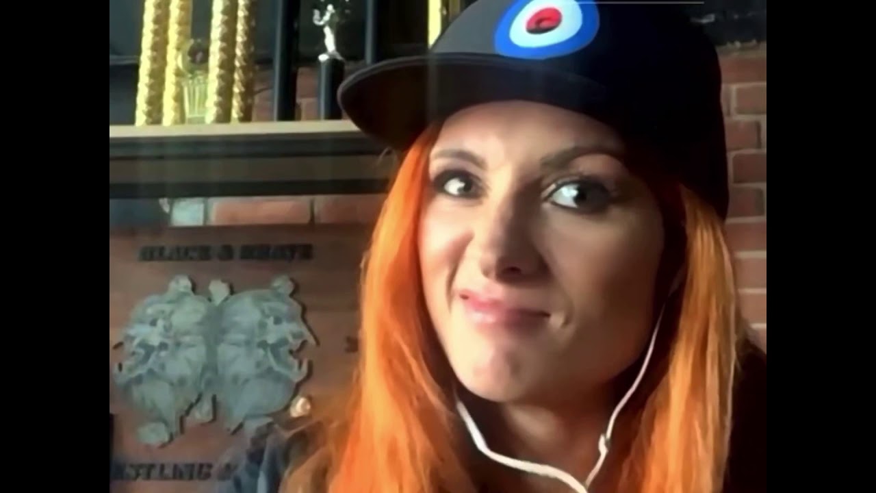 soft/happy Becky Lynch clips