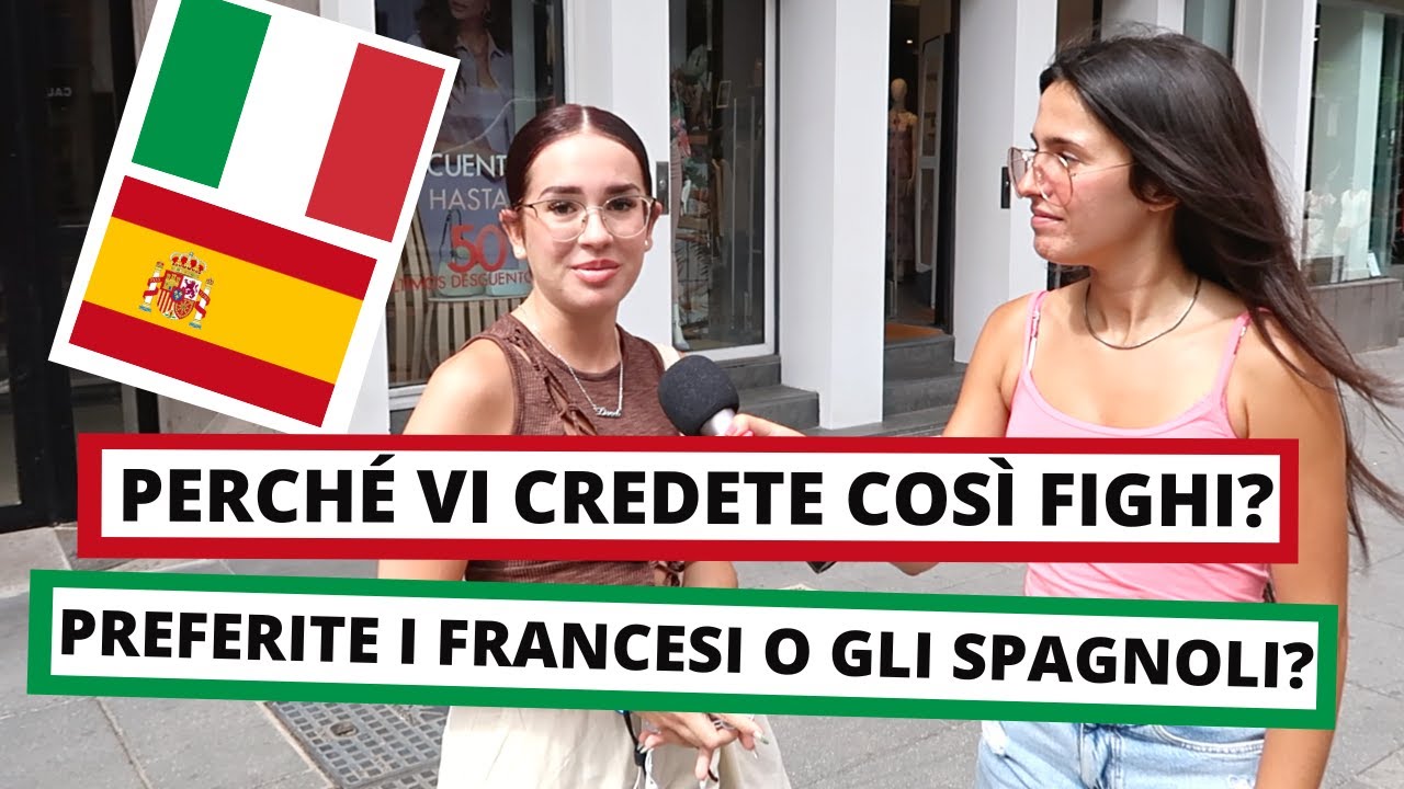 DOMANDE DEGLI SPAGNOLI PER GLI ITALIANI