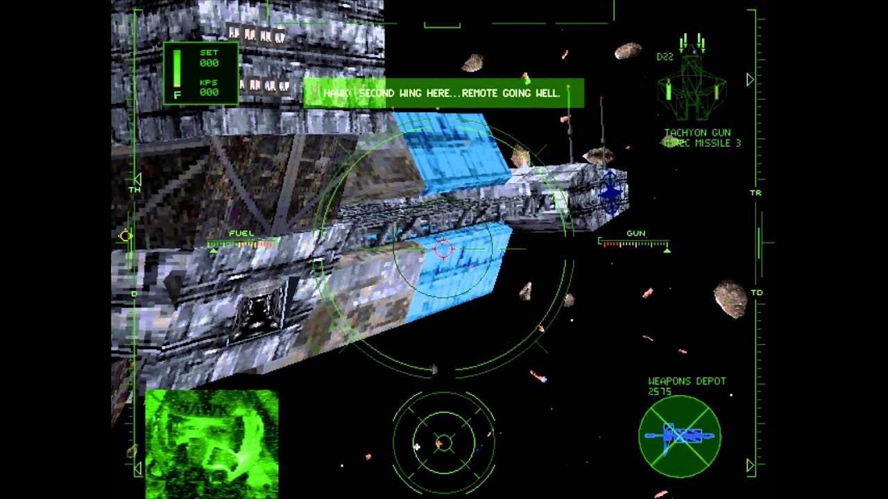 Wing Commander 4 - L2 - Speradon - Attack Manufacturing Plant (Walkthrough)