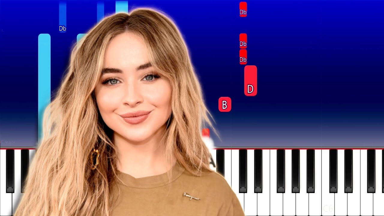 Sabrina Carpenter - cindy lou who (Piano Tutorial)