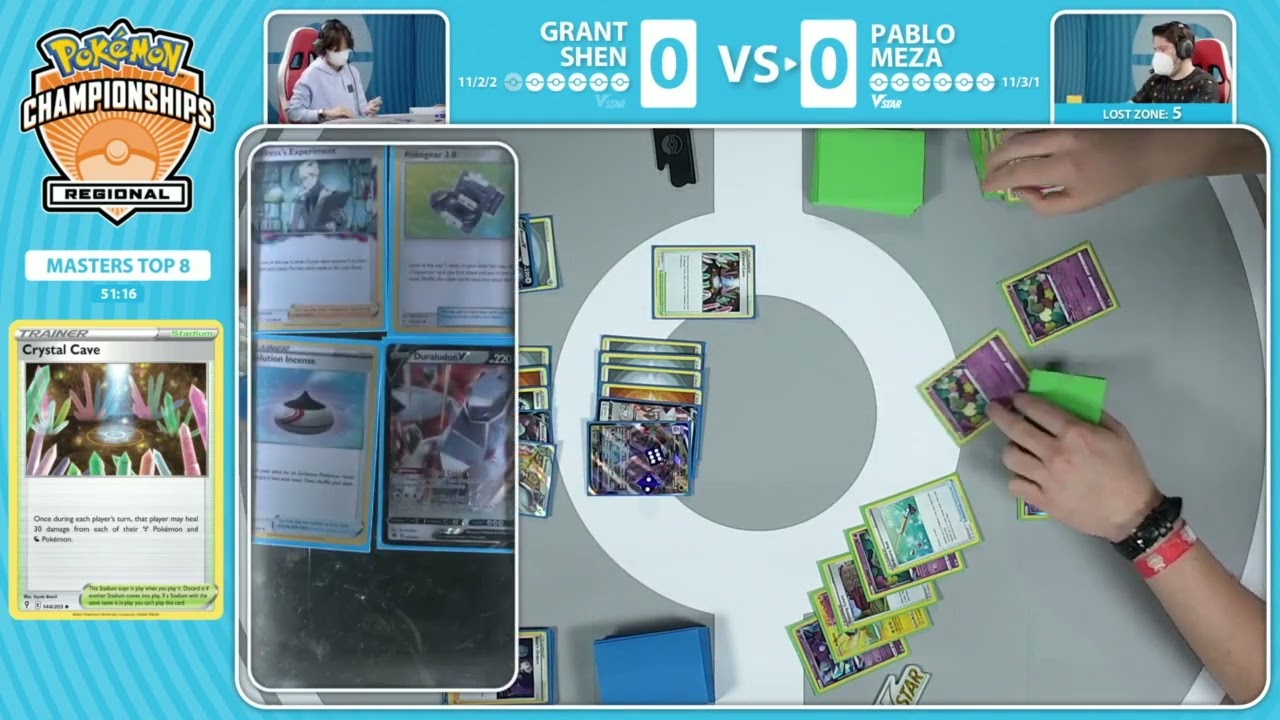 Top 8 Grant Shen VS Pablo Meza 2023 Pok&eacute;mon San Diego Regional Championships