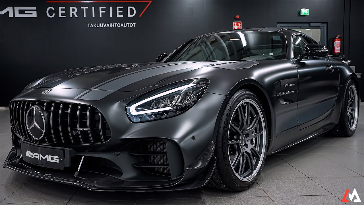 2020 Mercedes AMG GT R PRO - Sound, Interior and Exterior in detail