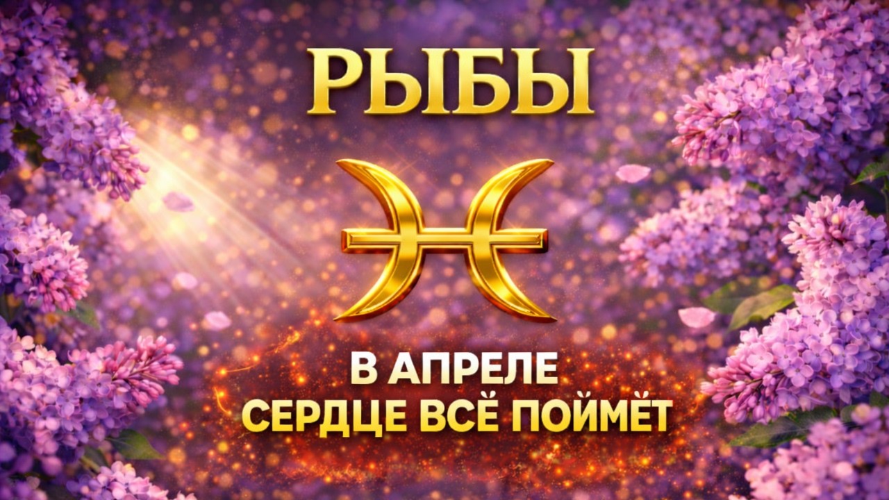 РЫБЫ — ВАС ЖДЁТ ПОВОРОТ В АПРЕЛЕ 2026 | Самый точный гороскоп