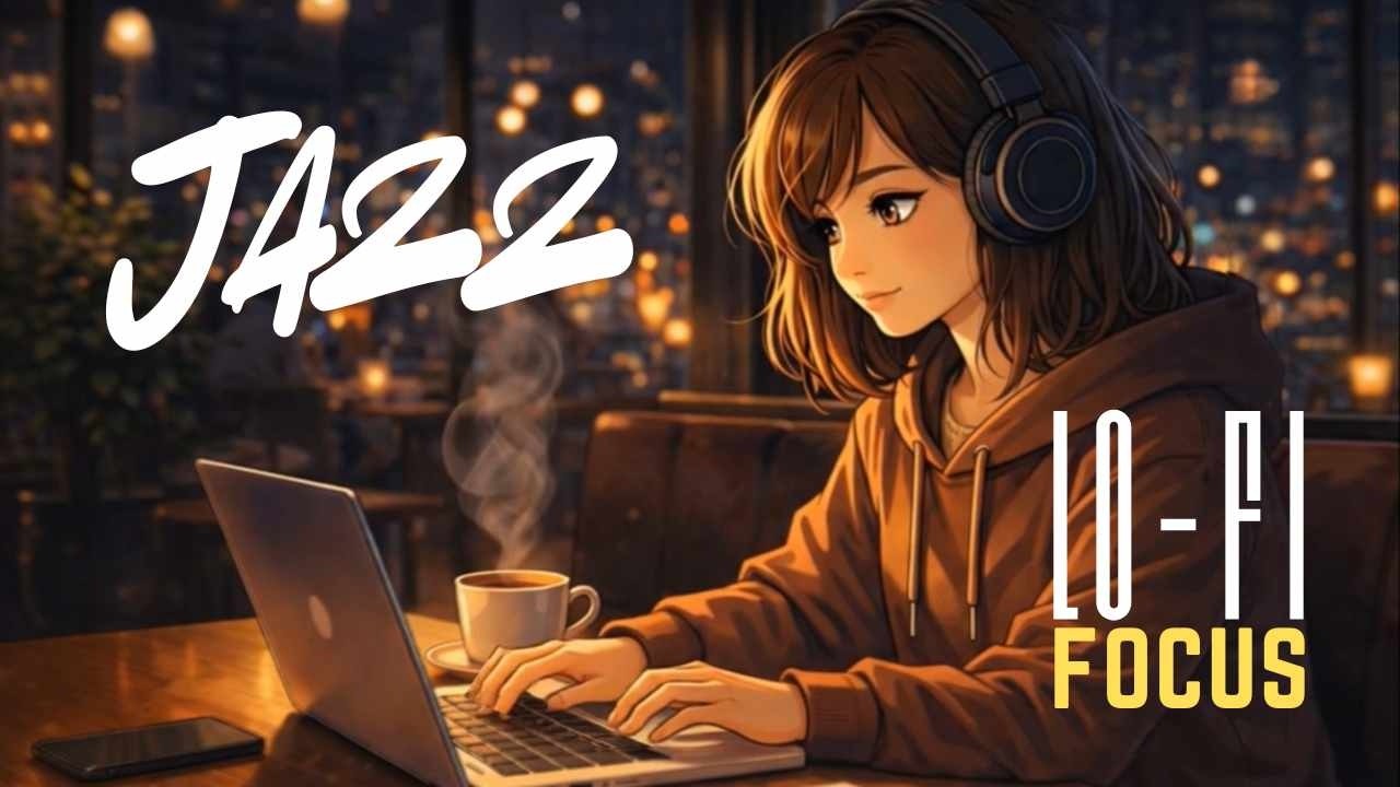 🔴 LIVE — Midnight Jazz LoFi for Working Entrepreneurs — Work in Silence. Win in Public