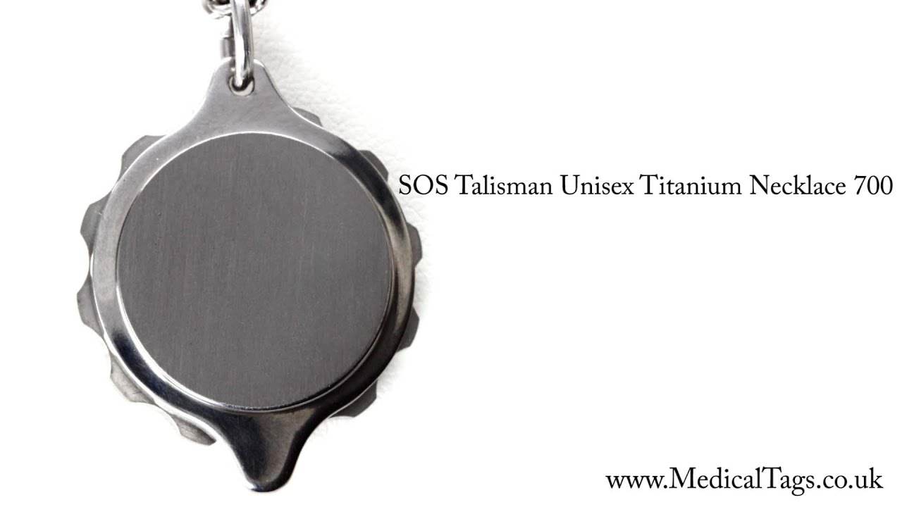 Hands On With The SOS Talisman Unisex Titanium Necklace 700