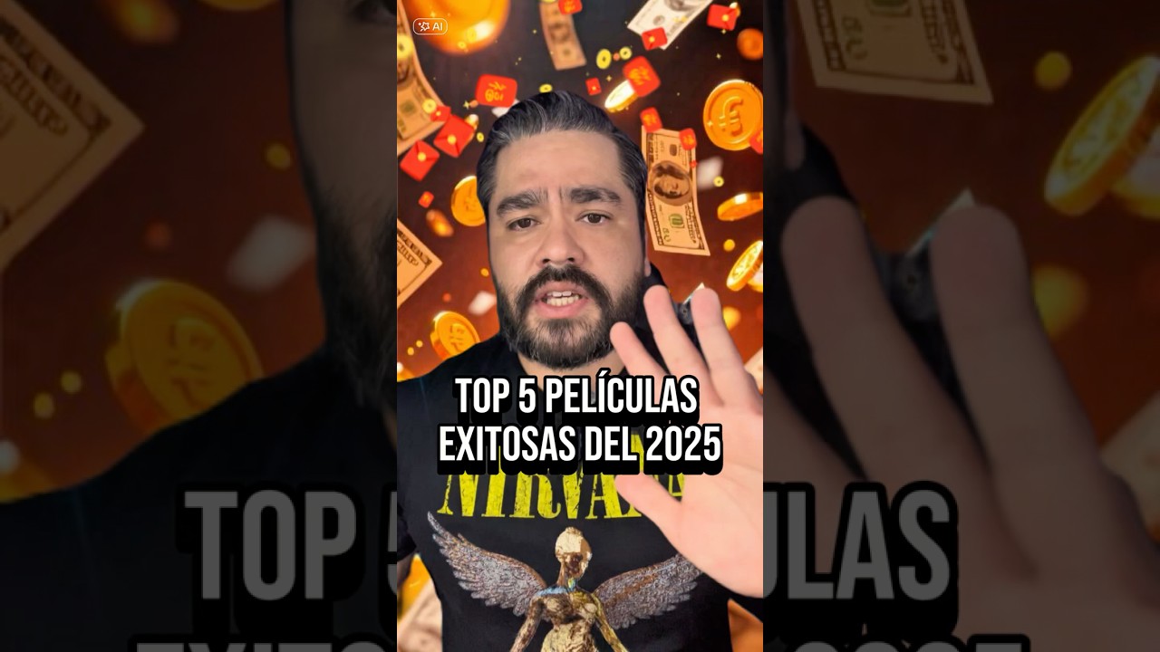 🔝 Top 5 pel&iacute;culas M&aacute;s Taquilleras de lo que va del 2025 💸 #trollywoodpodcast #pel&iacute;culas #cine
