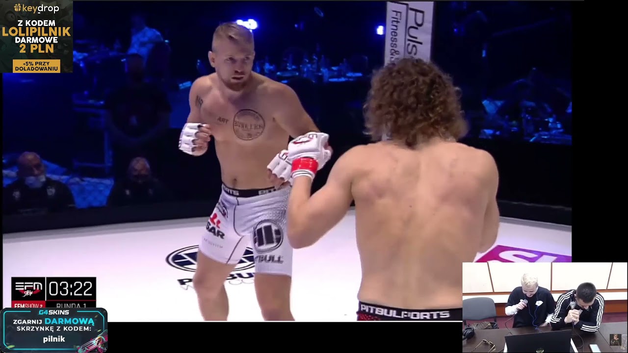 TheNitroZyniak i Takefun - EFM SHOW 2 - PIERWSZA WALKA