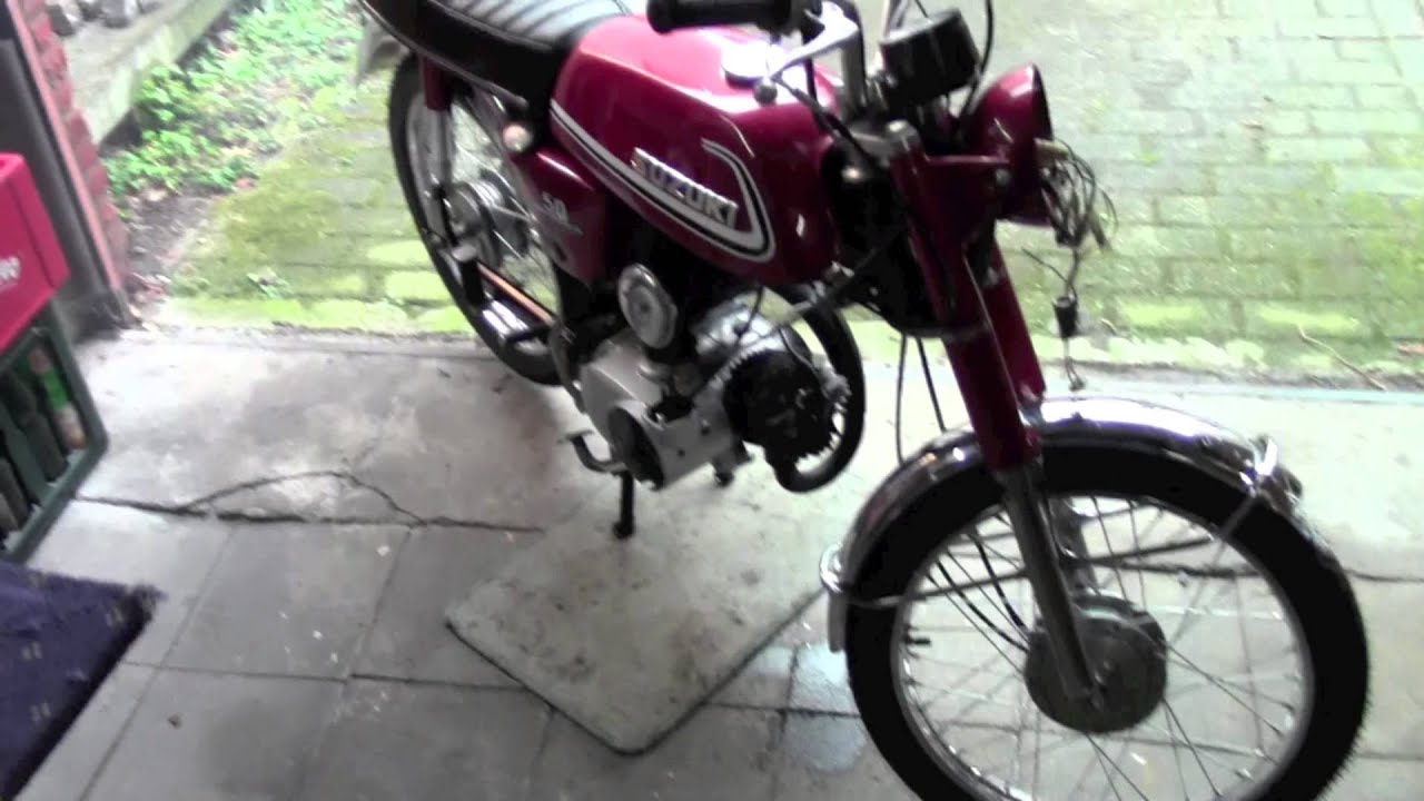 Suzuki ac50 start up