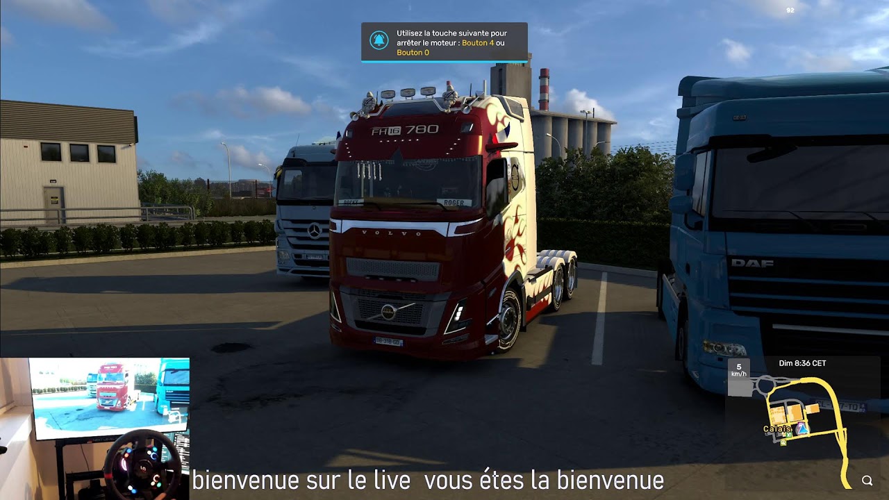 retour sur ETS2  pour de nouvelles livraisons