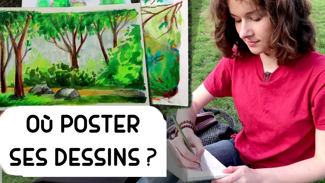 OÙ POSTER SES DESSINS SUR INTERNET ?