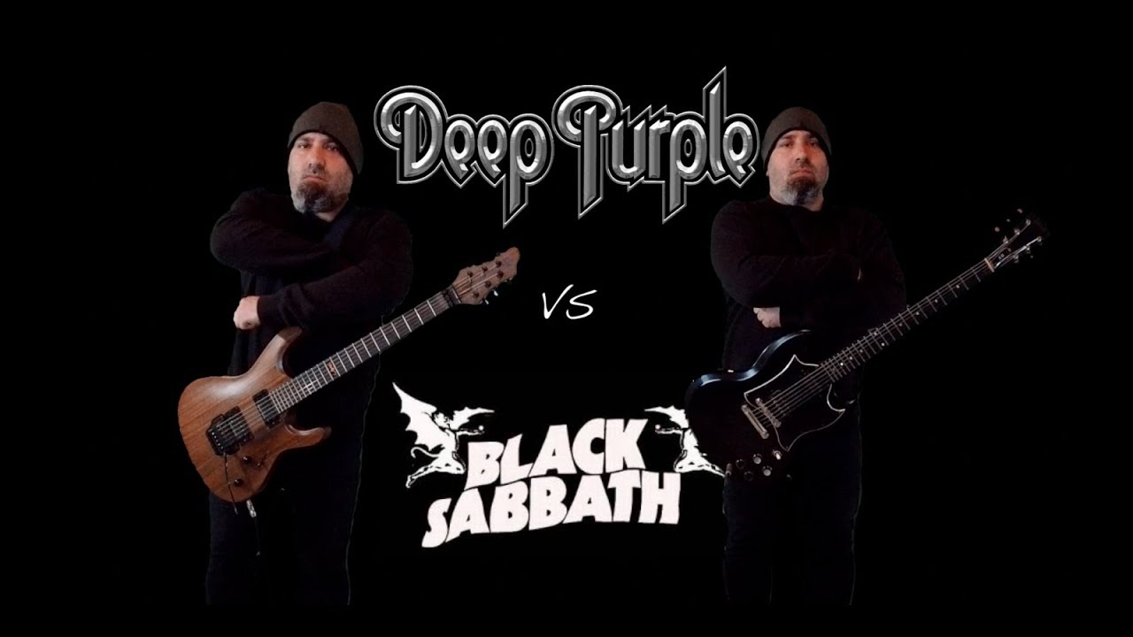 Deep Purple VS Black Sabbath (Guitar Riffs Battle)