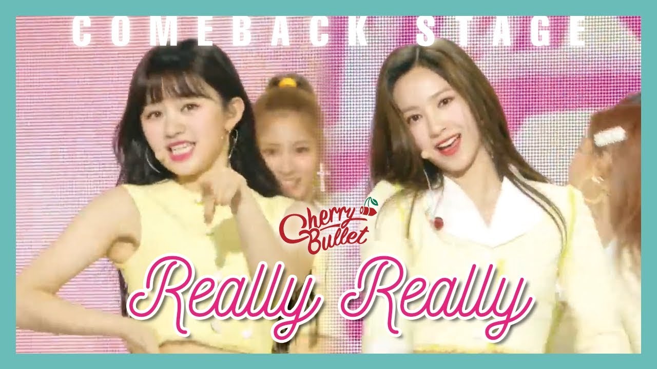 [Comeback Stage] Cherry Bullet - Really Really , 체리블렛 - 네가 참 좋아  Show Music core 20190525