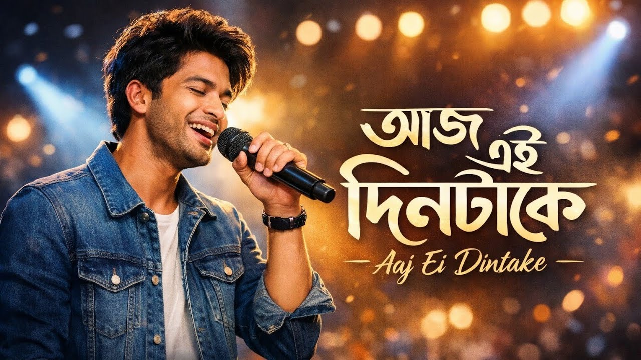 Aaj Ei Dintake। আজ এই দিনটাকে। New Bangla Song। Sujay Music Ai। Old Bangla Song