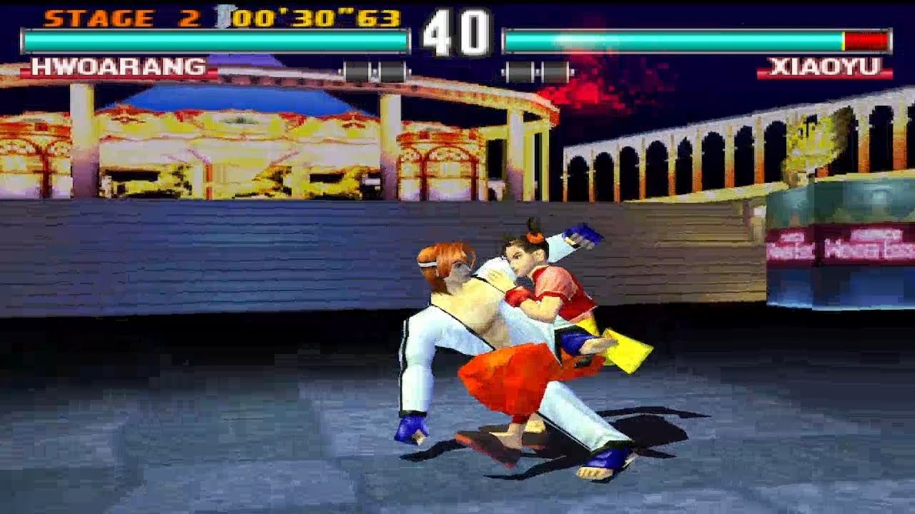 Tekken 3 Hwoarang with Anna Moves Arcade