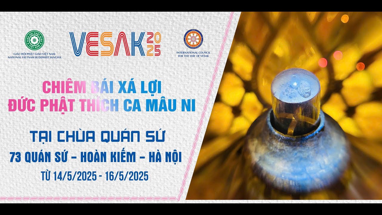 🔴 [TRỰC TIẾP] Buổi tối ngày cuối cùng Chiêm bái Xá Lợi Đức Phật tại chùa Quán Sứ  │ Phật Sự Thủ Đô
