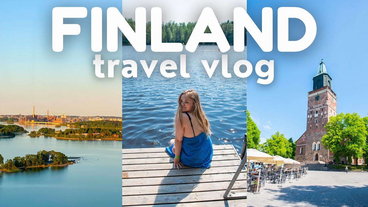 A summer trip to Finland 🇫🇮 Travel vlog
