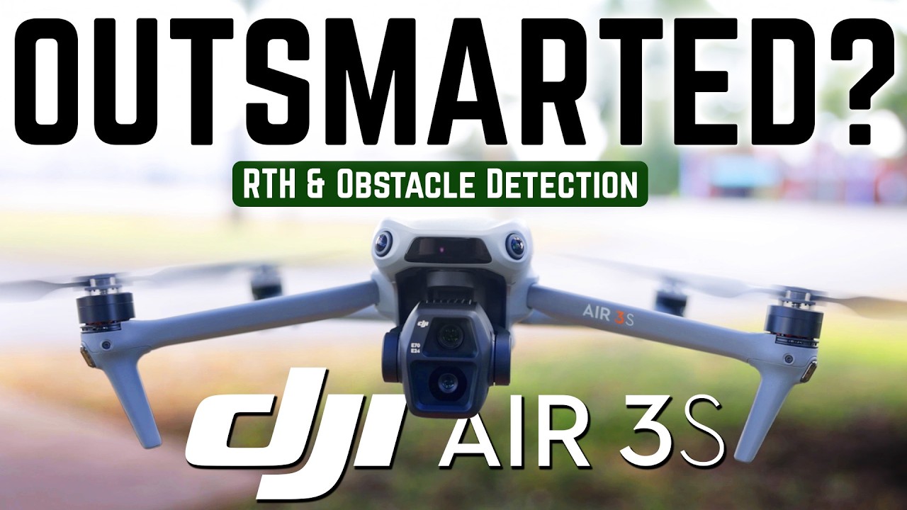 Насколько умён DJI Air 3S? Тесты на возврат домой и обход препятствий